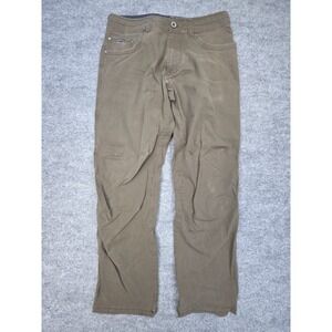 Kuhl Revolvr Pants Mens 34x32 (FITS  34 x 31) Brown Kuhl Hiking Outdoor Stretch